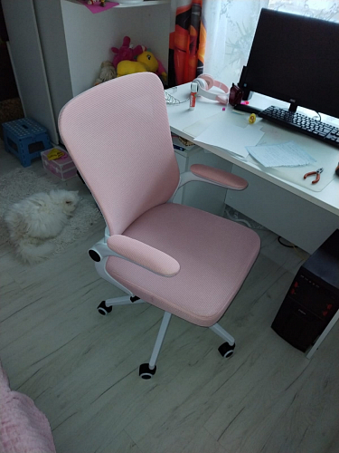 Компьютерное кресло Konfi light gray / white фото покупателя 231