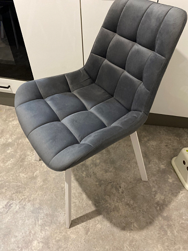 Стул на металлокаркасе Челси К крутящийся бирюзовый / черный фото покупателя 111