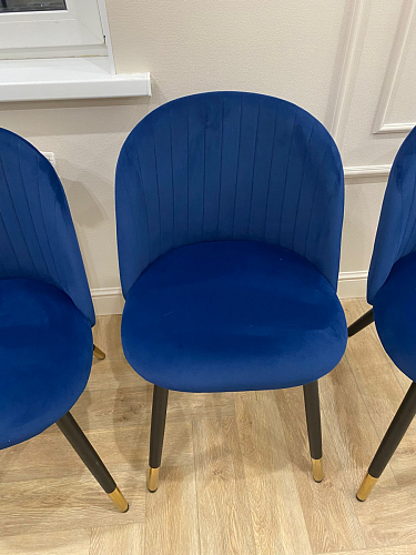 Стул на металлокаркасе Gabi latte / gold / black фото покупателя 583