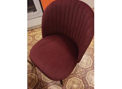 Стул на металлокаркасе Gabi blue / black фото покупателя 116