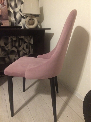 Стул на металлокаркасе Kora gray / black фото покупателя 41