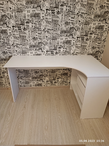 Стол письменный СПм-25 левый венге фото покупателя 25