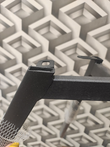 Стул на металлокаркасе Чилли синий / белый фото покупателя 936