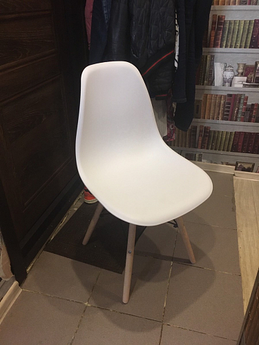Пластиковый стул Eames PC-015 желтый фото покупателя 397