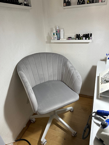 Компьютерное кресло Тибо confetti chocolate / белый фото покупателя 26