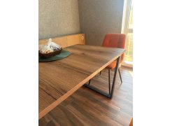 Стол Лота Лофт 120 25 мм сабия / черный матовый фото покупателя 724