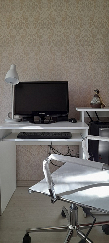 Компьютерный стол Джаз-24 левый венге фото покупателя 93