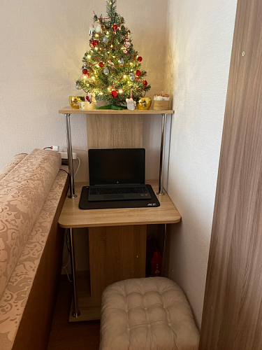 Компьютерный стол КСТ-12 белый фото покупателя 40