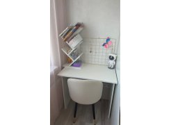 Стол письменный Kiwi белый - Уцененный экземпляр фото покупателя 17