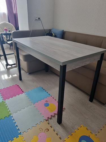 Стол Оригон сонома / черный матовый фото покупателя 4