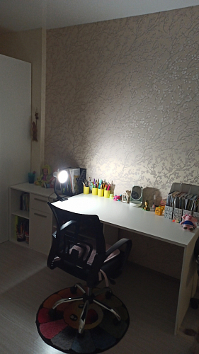 Письменный стол Лайт 03.245F белый гладкий 101 фото покупателя 21