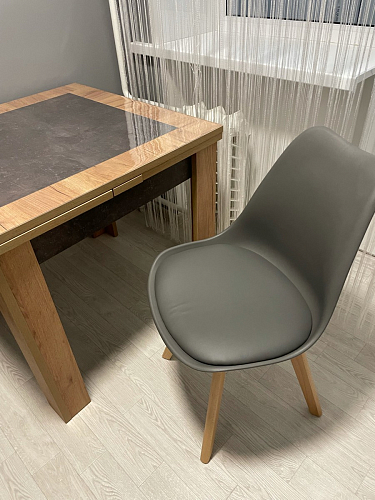 Деревянный стул Bonuss black / black фото покупателя 9