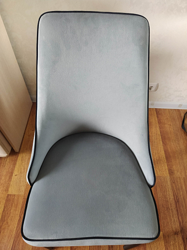 Стул на металлокаркасе Kora green / black фото покупателя 208