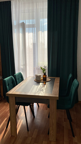 Стул на металлокаркасе Чилли бирюзовый / черный фото покупателя 1490