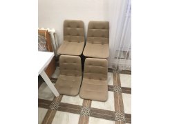 Стул на металлокаркасе Чилли светло-серый / черный фото покупателя 411