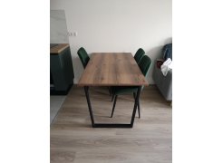 Стол Лота Лофт 140 25 мм юта / белый матовый фото покупателя 223