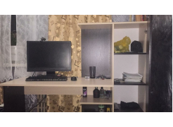 Письменный стол Квартет-6 белый фото покупателя 33