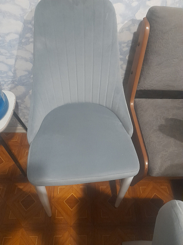 Стул на металлокаркасе Kora black / gray фото покупателя 443