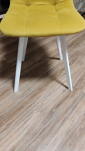 Стул на металлокаркасе Чилли К темно-серый (velutto 32) / черный фото покупателя 201