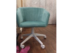 Компьютерное кресло Тибо confetti chocolate / белый фото покупателя 106