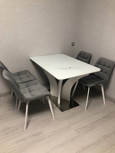 Стол Horns 140 super white фото покупателя 3