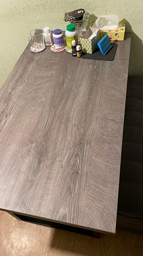 Стол Форли дуб рошелье / черный матовый фото покупателя 23