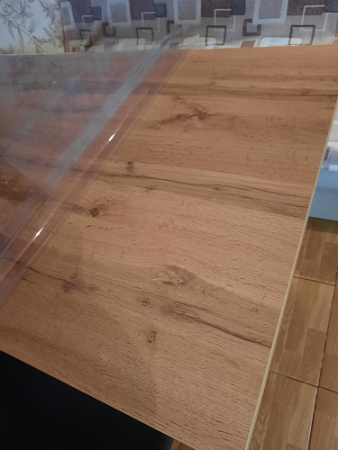 Деревянный стол Лота Лофт 120х75 белый матовый / дуб крафт золотой фото покупателя 97