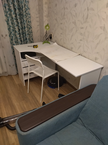 Стол письменный СПм-25 правый венге фото покупателя 76