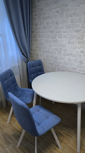 Стул на металлокаркасе Чилли бежевый / белый каркас фото покупателя 962