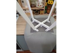 Стул на металлокаркасе Чилли светло-серый / черный фото покупателя 321