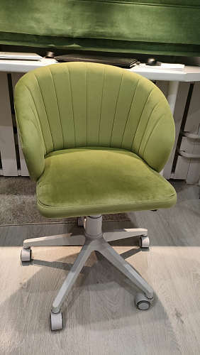 Компьютерное кресло Пард экокожа белый фото покупателя 58