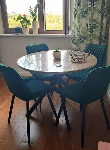 Комплект стульев Седа К 2 шт латте / черный фото покупателя 60