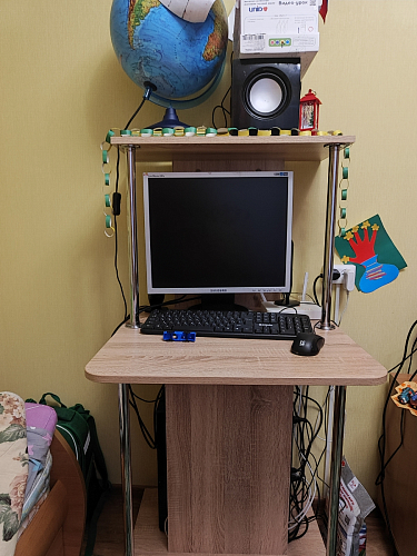 Компьютерный стол КСТ-12 венге фото покупателя 8