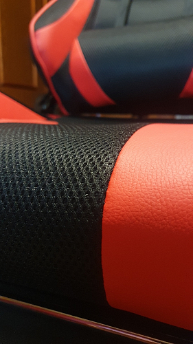 Компьютерное кресло Kano черное / красное фото покупателя 15