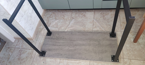 Барная стойка Дилан Лофт 120х60х110 бетон фото покупателя 64