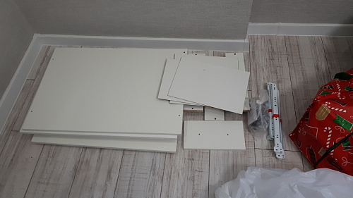 Стол компьютерный Джаз-24 правый белый фото покупателя 26