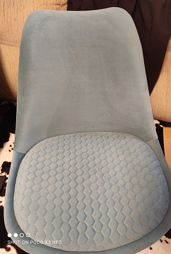 Деревянный стул Bonuss темно-серый / черное сидение / черный фото покупателя 29