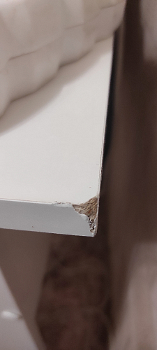 Стол письменный Kiwi дуб молочный  - Уцененный экземпляр фото покупателя 115