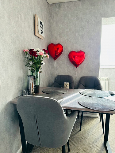 Деревянный стол Лота Лофт 140х80 белый матовый / бетон светлый фото покупателя 588