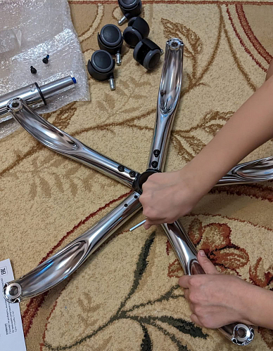 Компьютерное кресло Zero/Зеро серый 29 фото покупателя 140