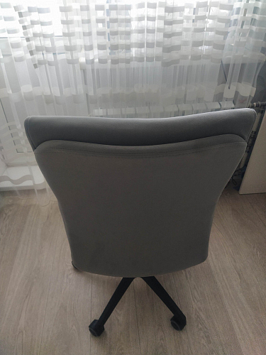 Компьютерное кресло Benefit флок серый 29 фото покупателя 65