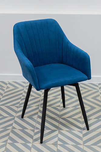 Кресло Слэм крутящееся светло-серое / белое из шоурума 1