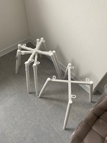 Стул на металлокаркасе Челси К крутящийся бирюзовый / черный фото покупателя 30