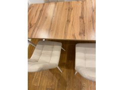 Стол Лота Лофт 140 25 мм черный матовый / бетон фото покупателя 739