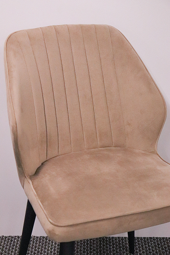 Стул на металлокаркасе Kosta light gray из шоурума 2