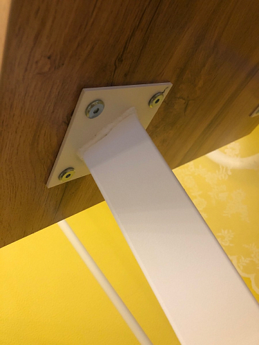 Стол Тринити Лофт 120 32 мм дуб галифакс табако / черный матовый фото покупателя 663