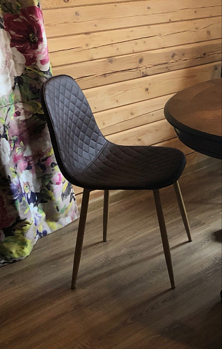 Стул на металлокаркасе Capri blue / white фото покупателя 11