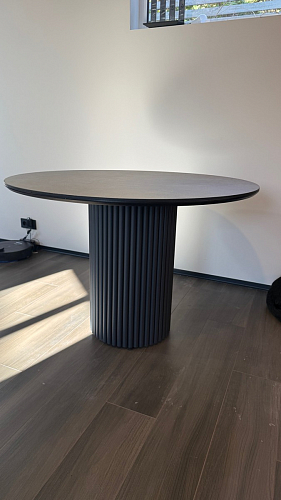 Деревянный стол Барел 89 белый / золото фото покупателя 8