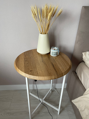 Журнальный столик Грейс мрамор серый / белый фото покупателя 14