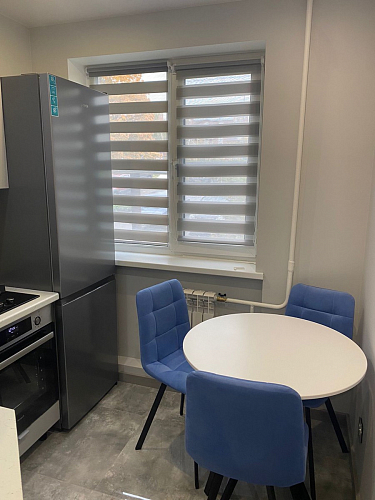 Стул на металлокаркасе Чилли черный / зеленый фото покупателя 903